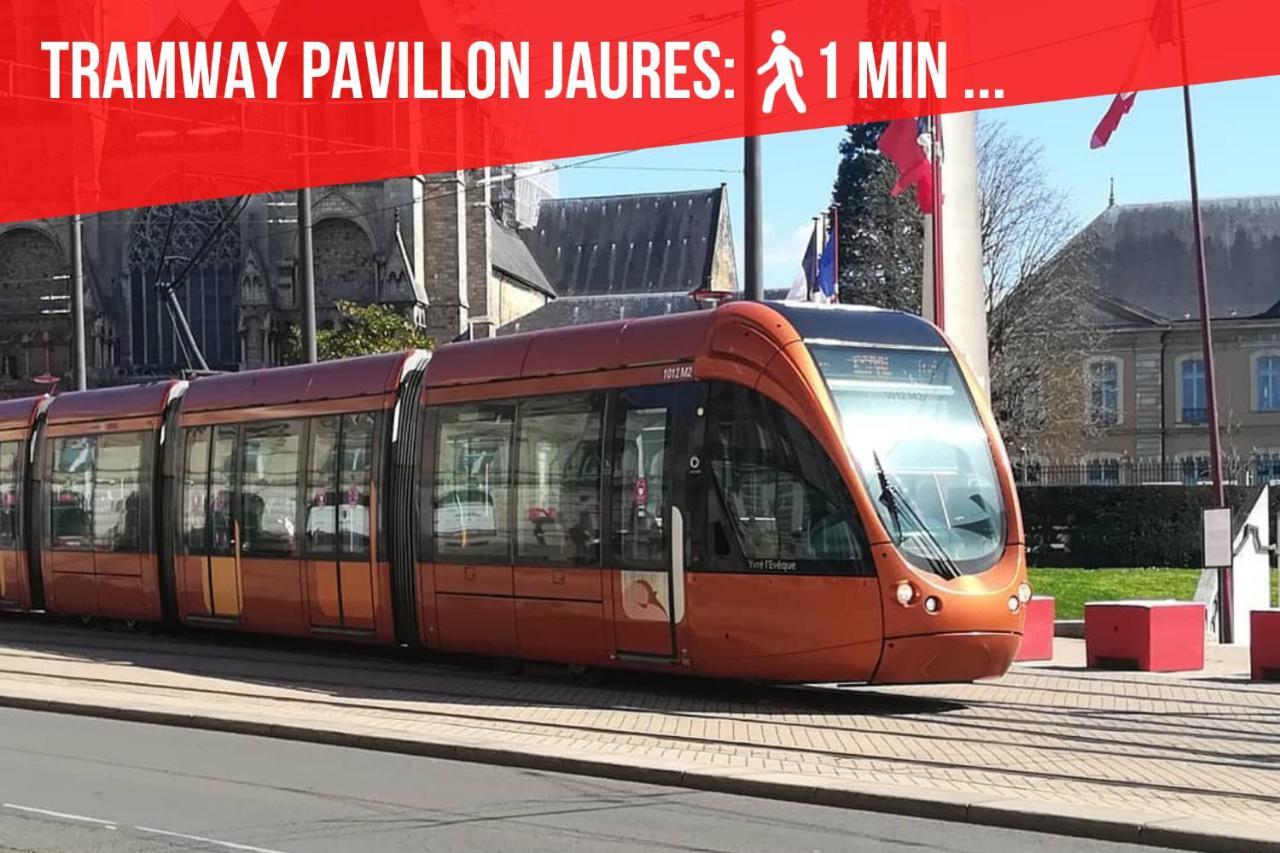 Apartmán Tramway 9 Jaures Cosy Proche Gare Le Mans Exteriér fotografie